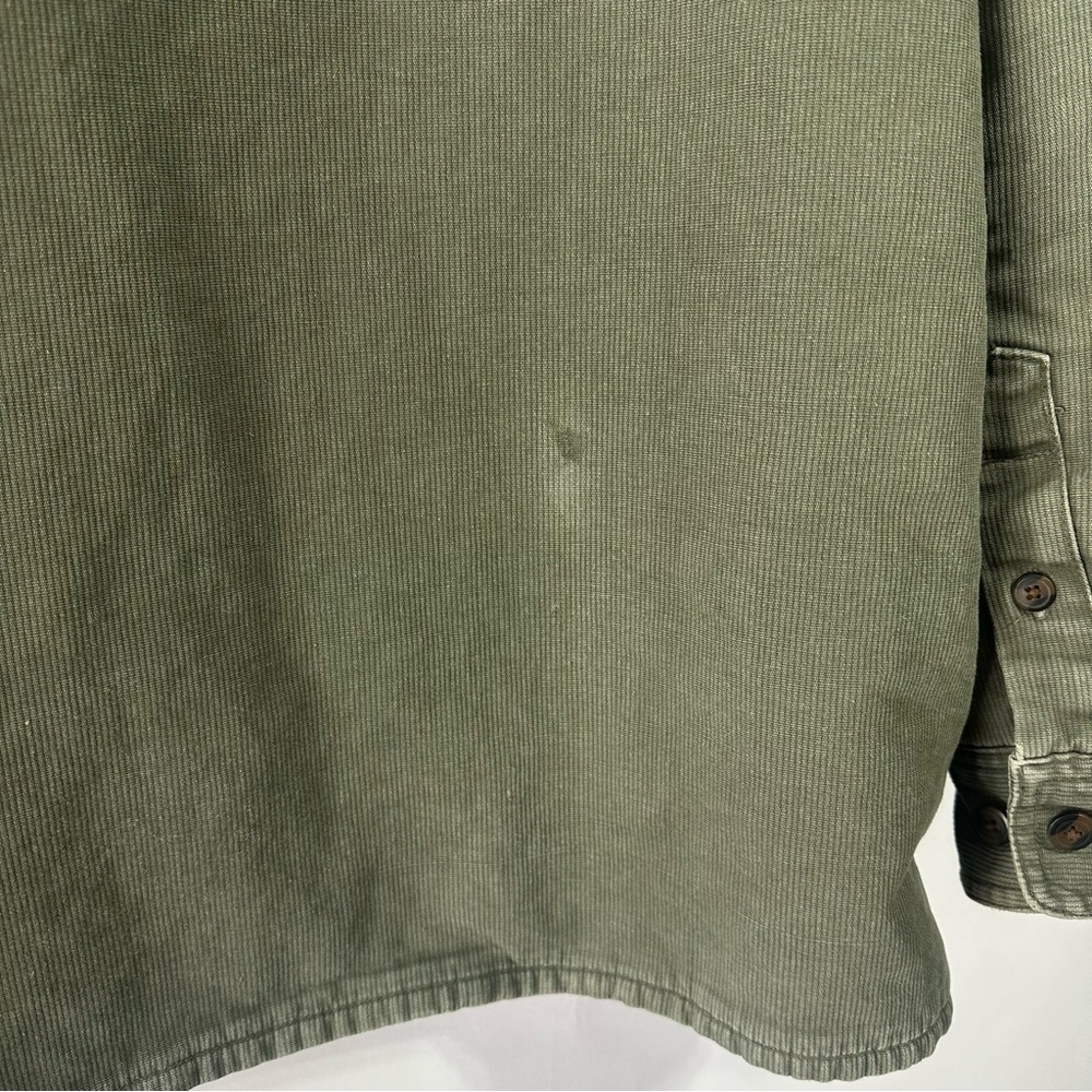 Susquehannah Trail Olive Barn Field Ranch Coat Jacket Shacket Fleece Men’s L View 6